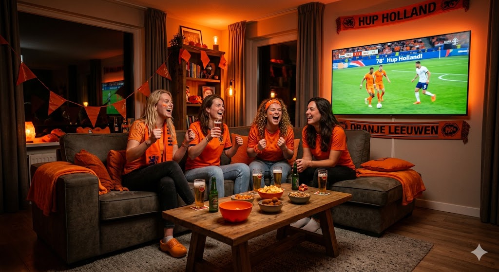 Oranje - Gezamenlijke sfeer